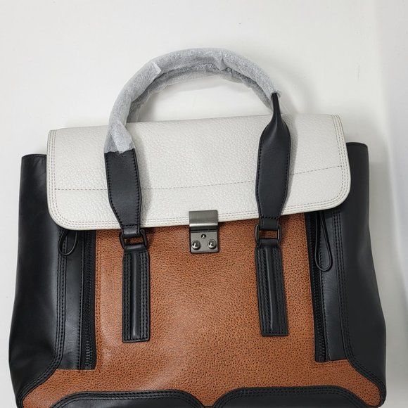 NWT 3.1 Phillip Lim Pashli Satchel Leather Tote - Picture 6 of 9